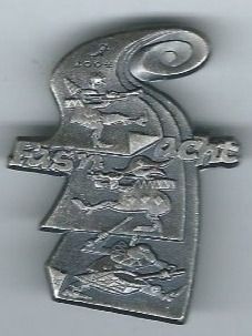 Basler Plaketten & Abzeichen: Fasnachtsplakette Basel, "Blaggedde" 2004 (Silber) – Gebraucht aus Zürich von t24_de