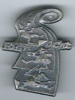 Fasnachtsplakette Basel, "Blaggedde" 2004 (Silber)