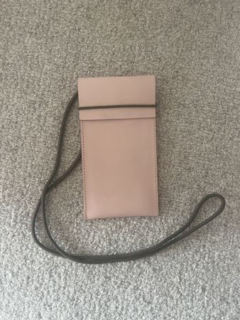 Praktische Closed Handykette/Handytasche in Altrosa, Neu!