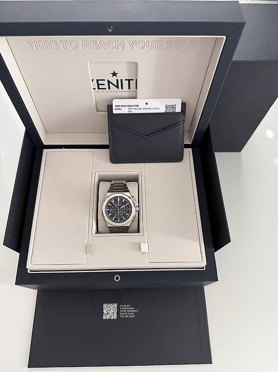 Zenith Uhren: Zenith Defy Skyline – Gebraucht aus Zürich von timeio-swapwatch 1