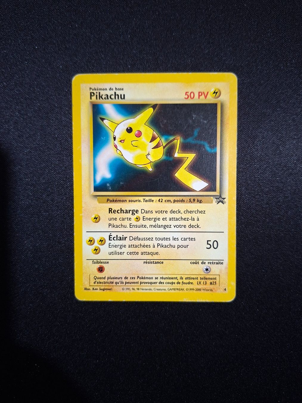 Pokémon Sammelbilder & Trading cards: Pokémon Pikachu Wisards Pomo - FR – Gebraucht aus Valeyres-sous-Rances von gegg