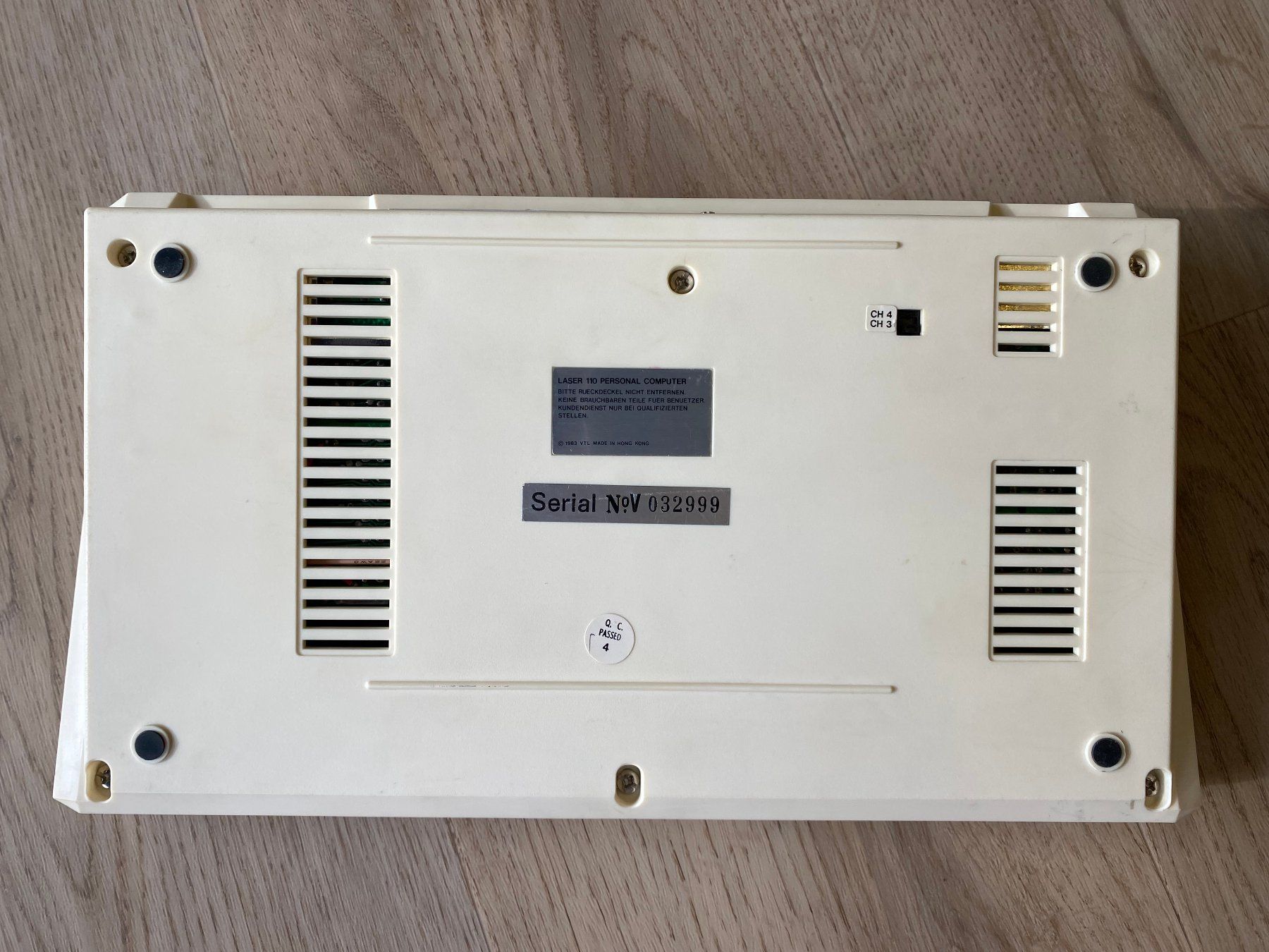PC: Laser 110 Personal Computer VTech 1983 Retro Z80 getestet – Usato da Wetzikon ZH venduto da BackToRetro 1
