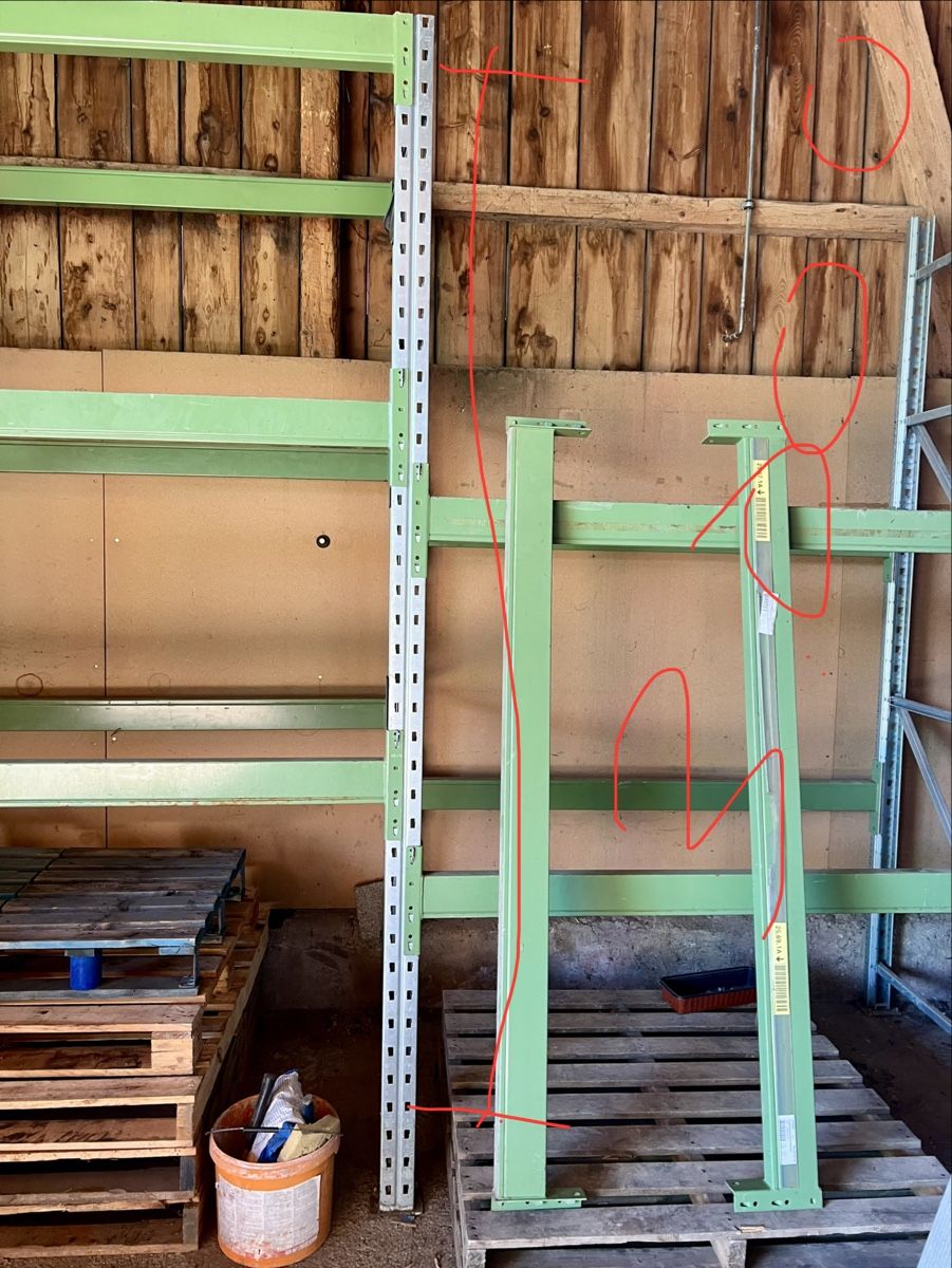 Scaffali: Schwerlastregal  – Usato da Hilfikon venduto da sportquattro3 2