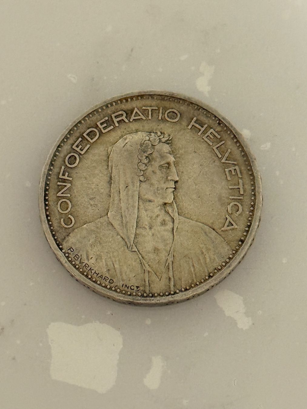 Tutti le monete: 5 Franken 1935  Silber – Usato da Wallisellen venduto da SWISS_SILVER1