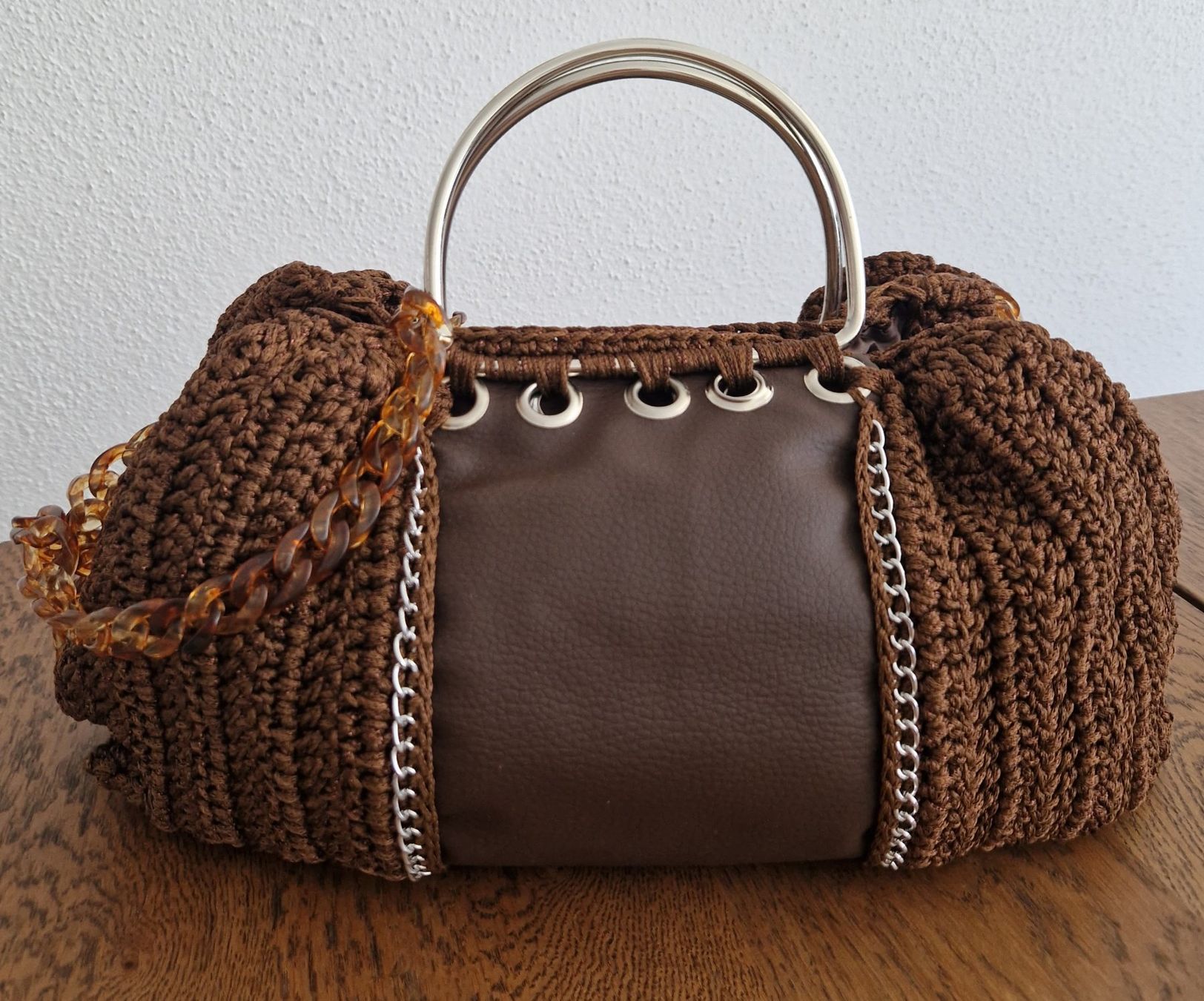 Borse da donna: SAC EN CROCHET HANDMADE – Nuovo e nell'imballaggio originale da Camorino venduto da JPHANDMADE1 3