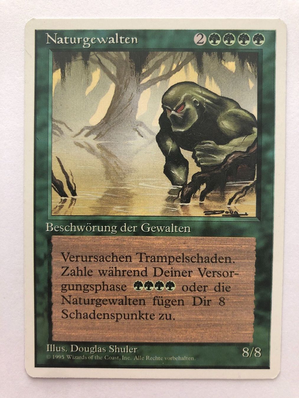 Cartoline: MTG - Naturgewalten – Usato da Zürich venduto da T_H_O_M_A_S
