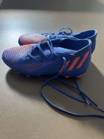 ADIDAS Mens Blue & Orange Predator Edge 3