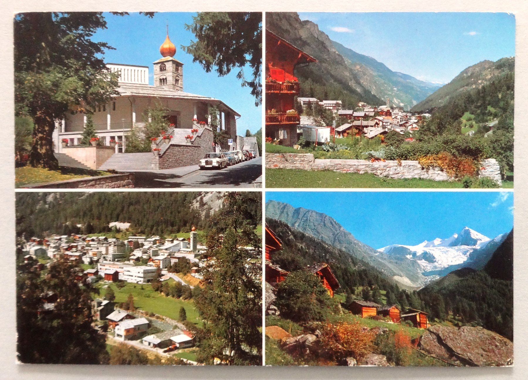 Cartoline postali: St. Niklaus, Zermattertal – Usato da Fétigny venduto da Billy2miny