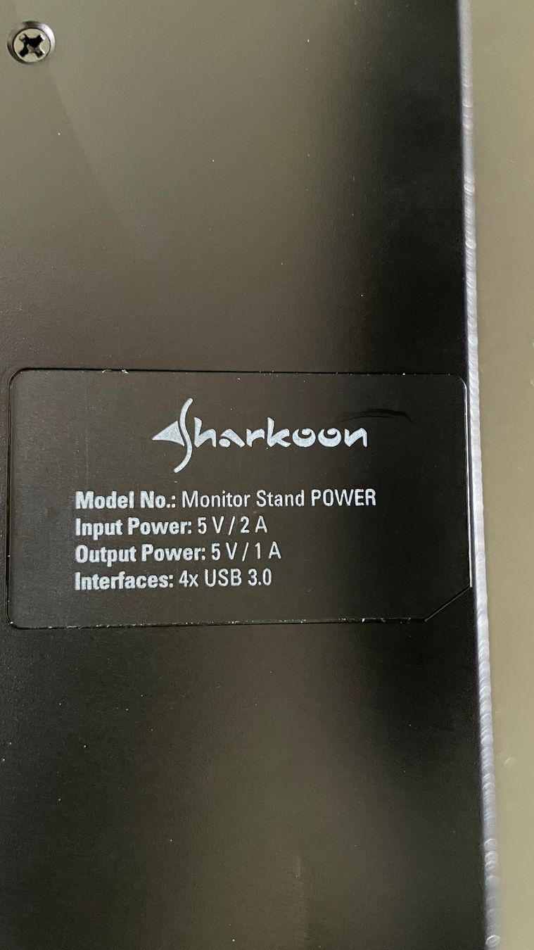 Altro in Decorazioni & Accessori: Monitor Stand POWER, Ständer Sharkoon – Usato da Olten venduto da framos65 3
