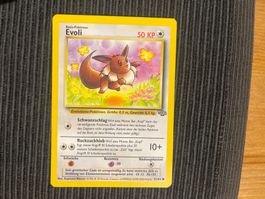 Pokemon Evoli non holo  Dschungel Jungle deutsch