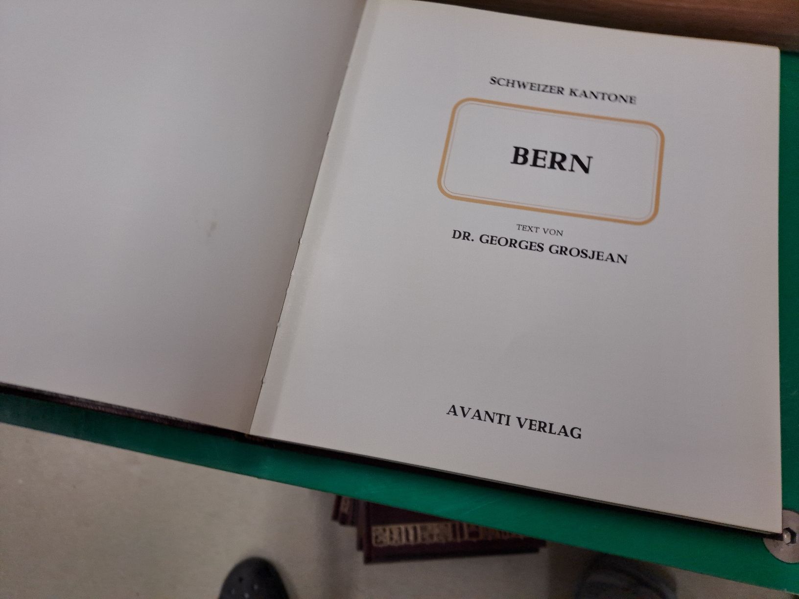 Libri: Schweizer Kantone - Bern - Buch - Top Zustand! – Usato da Zürich venduto da Schoebi19 2
