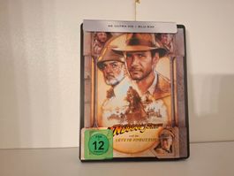 Indiana Jones und d. letz. Kreuzzug (4K & Blu-Ray Steelbook)