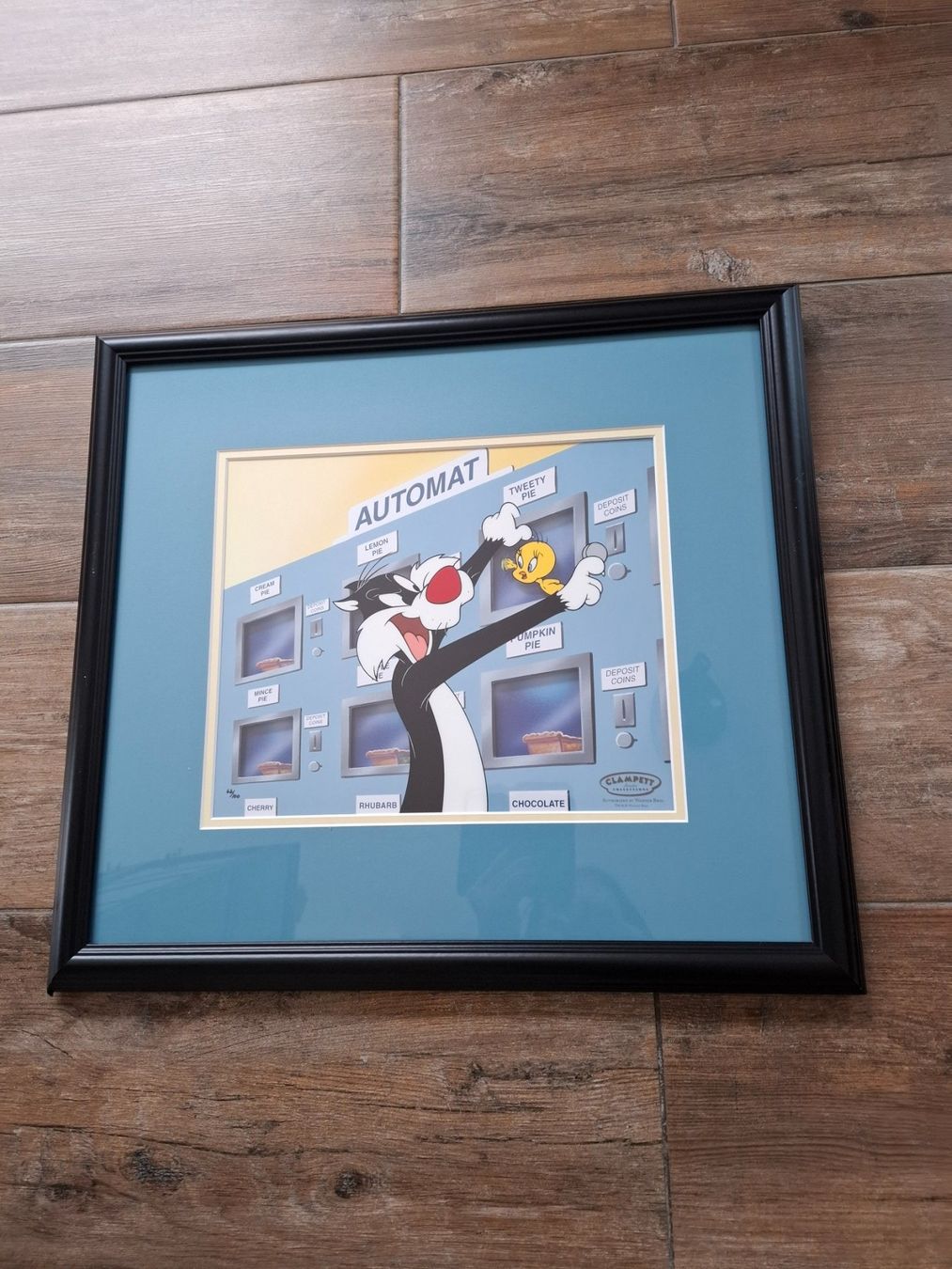 Dipinti: Sericel dessin animé tableauTweety Pie – Usato da Saxon venduto da 2005sylvester