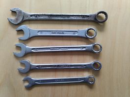 Lot de 5 clés plates (9 à 14)
