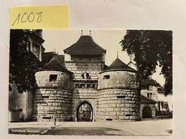 alte Ansichtskarte Solothurn Baseltor