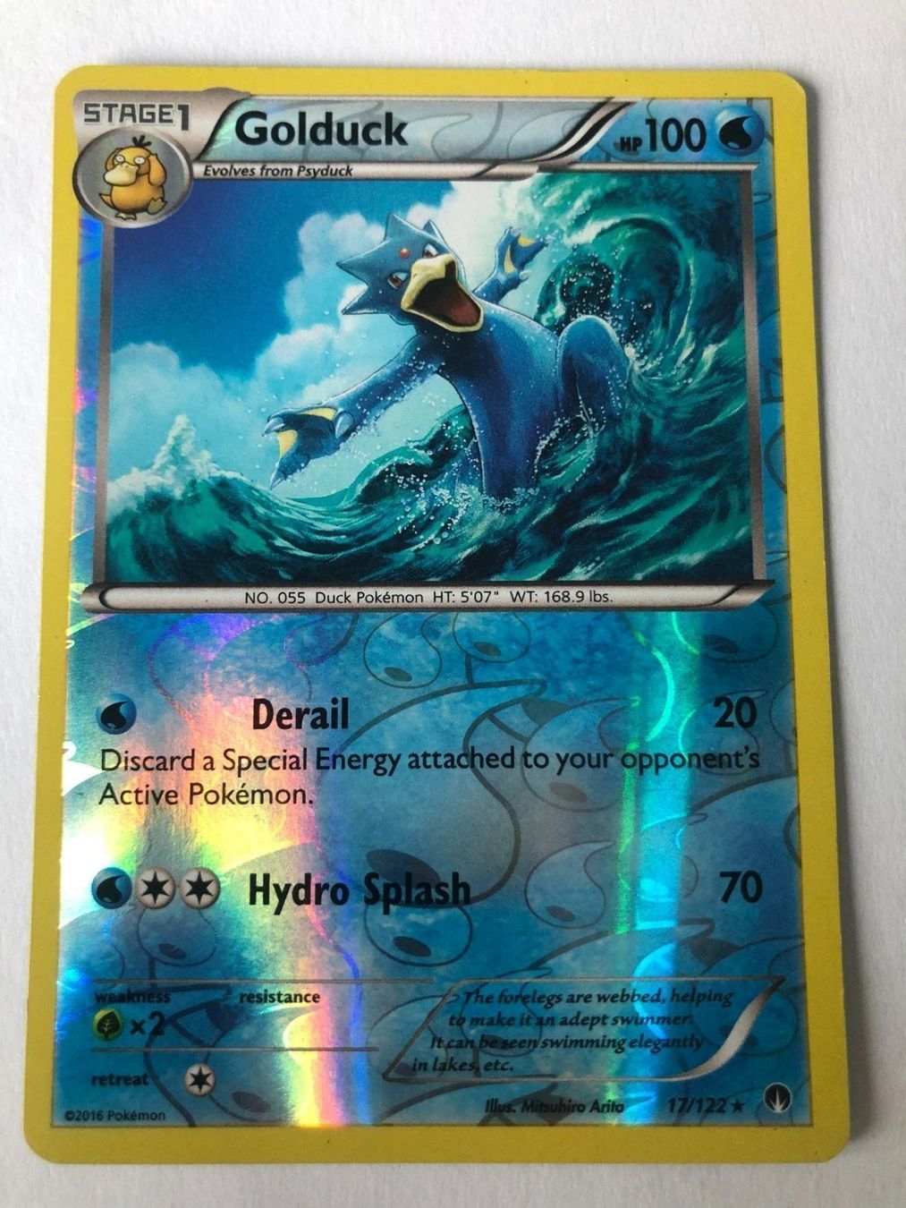 Pokémon Carte collezionabili: Golduck - Reverse Holo – Nuovo (secondo la descrizione) da Nussbaumen AG venduto da Pika-Shop