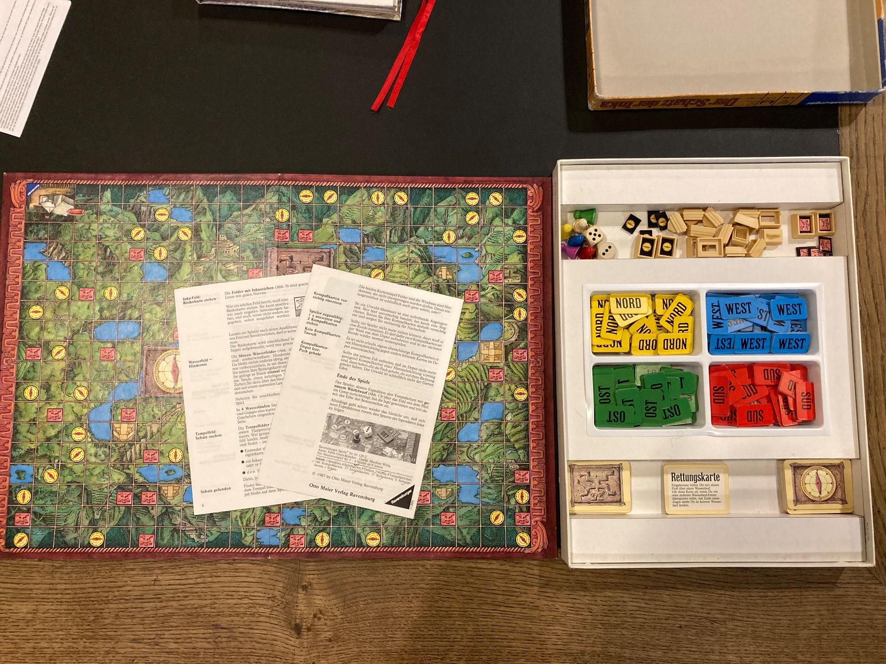 Ravensburger Giochi: Ravensburger-Spiel: der Schatz der Inka, 1987 – Usato da Winterthur venduto da mailer57 1