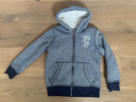 Sweat Jacke mit Teddyfutter