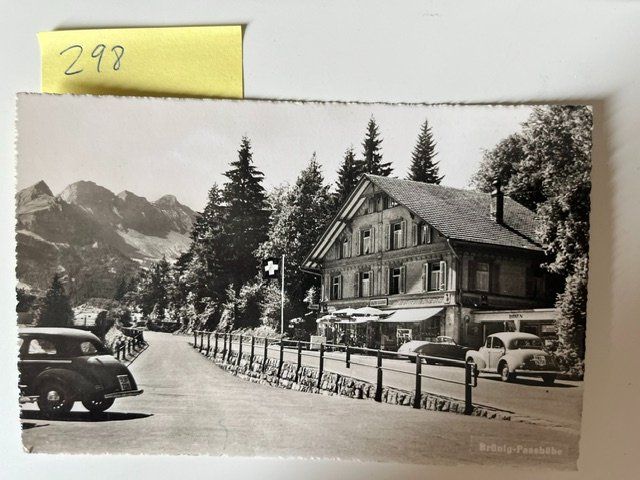 Cartoline postali: Ansicht Brünig-Passhöhe Chalet Silvana, alt – Usato da Niederwil AG venduto da dahu75
