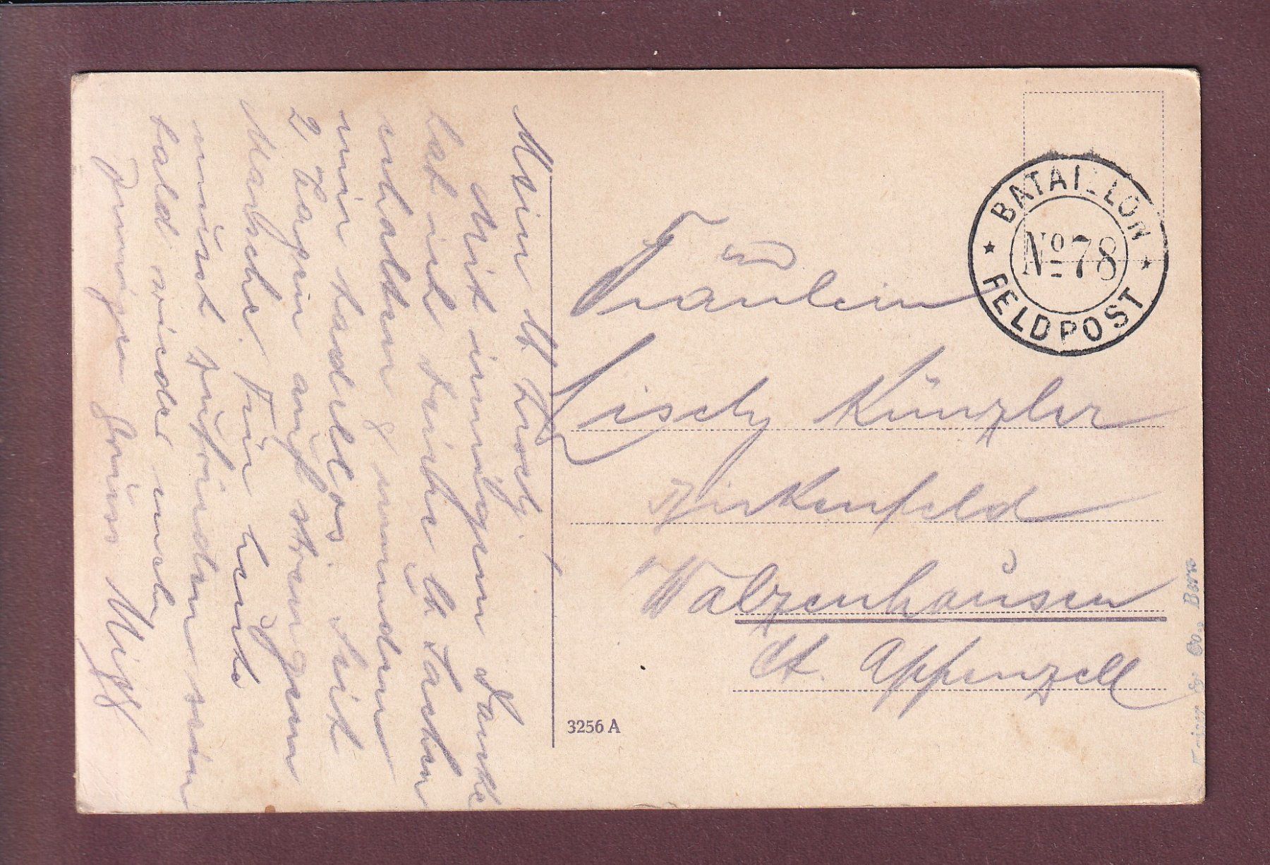 Cartes postales: BERN vom Münster aus - Feldpost – D'occasion à Pully par nicecards 1