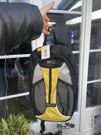 Sporty Backpack Pro-X, Yellow-Black