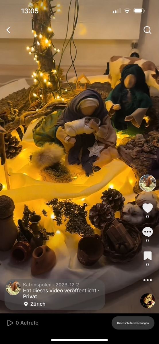 Statuette: Selbst gemachte Weihnachts Figuren. – Usato da Schöfflisdorf venduto da Katrins02