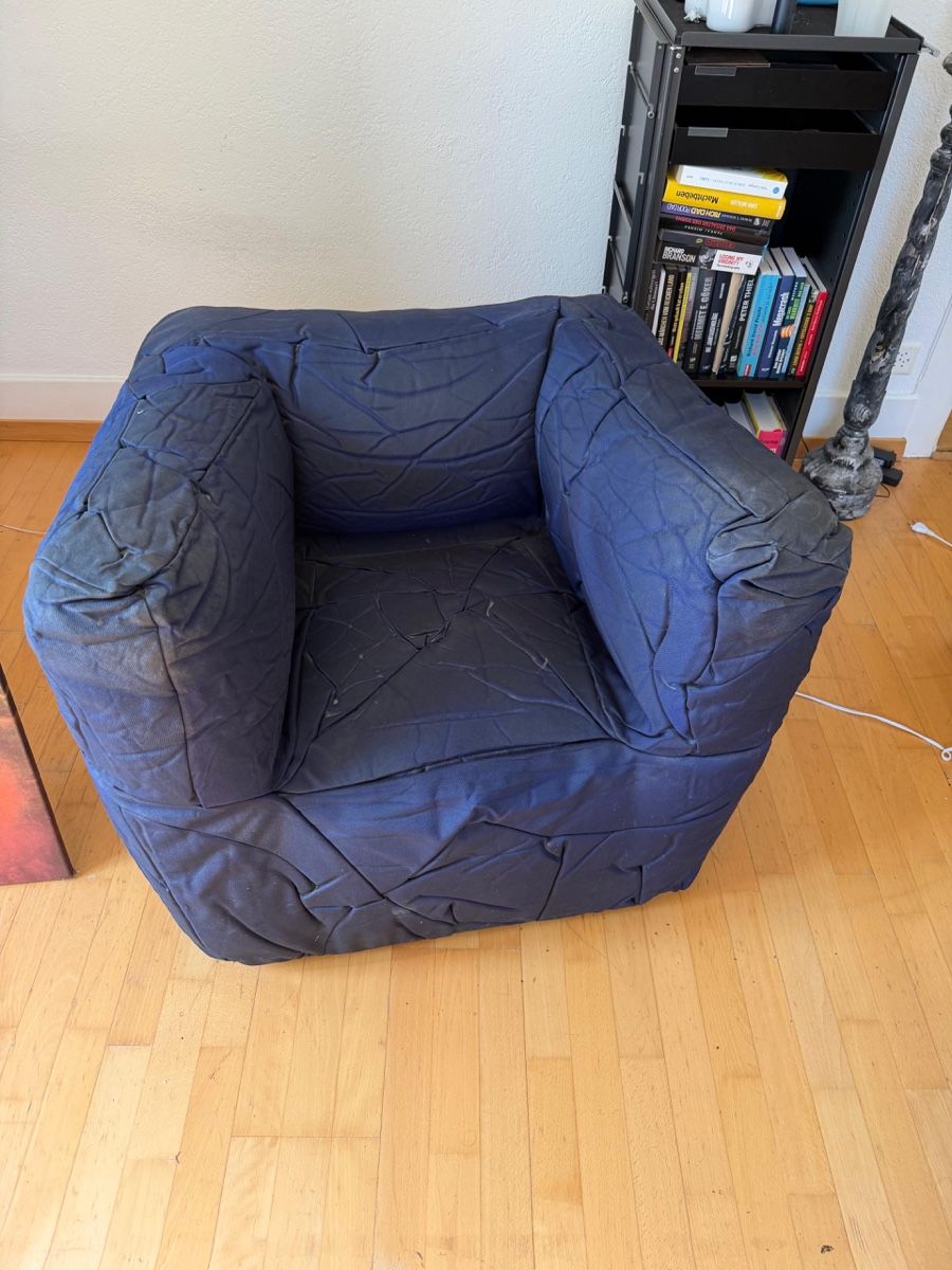 Poltrone: # EDRA SPONGE Chair - Designerstuhl # – Usato da Bolligen venduto da secondhand-with-love
