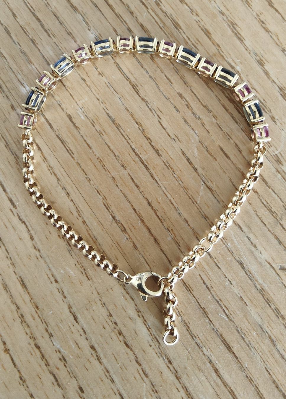 Bracciali & Braccialetti: Saphir Armband, 18K Gold – Nuovo e nell'imballaggio originale da Rümlang venduto da 21f 6