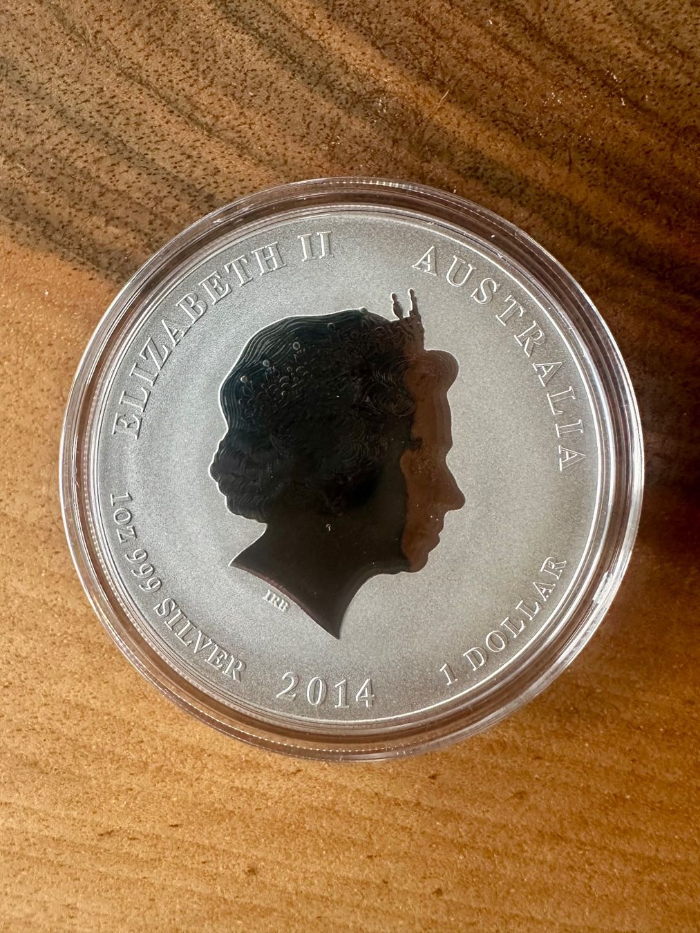 Tutti le monete: 1 Oz Lunar 2 Pferd 2014 Color – Nuovo e nell'imballaggio originale da Stäfa venduto da Mpower0 1