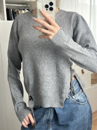 Damen Pullover Marinello grau Grösse S