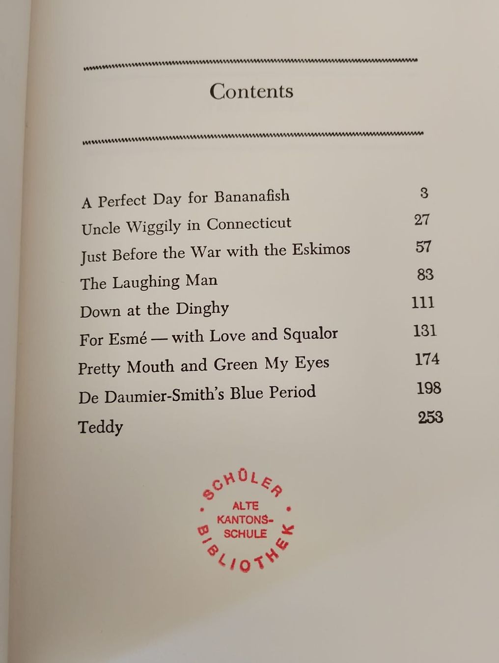 Libri: Nine Stories - J.D. Salinger – Usato da Ehrendingen venduto da 2Guagua2 5