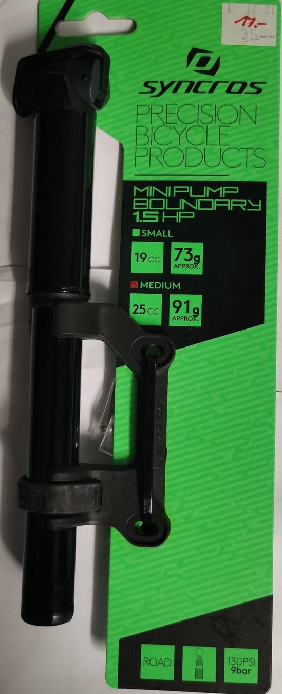 Scott Ersatzteile: SCOTT SYNCROS Mini Pumpe 1.5 HP Mittel – Neu und originalverpackt aus Rüti ZH von rolf_2hhh