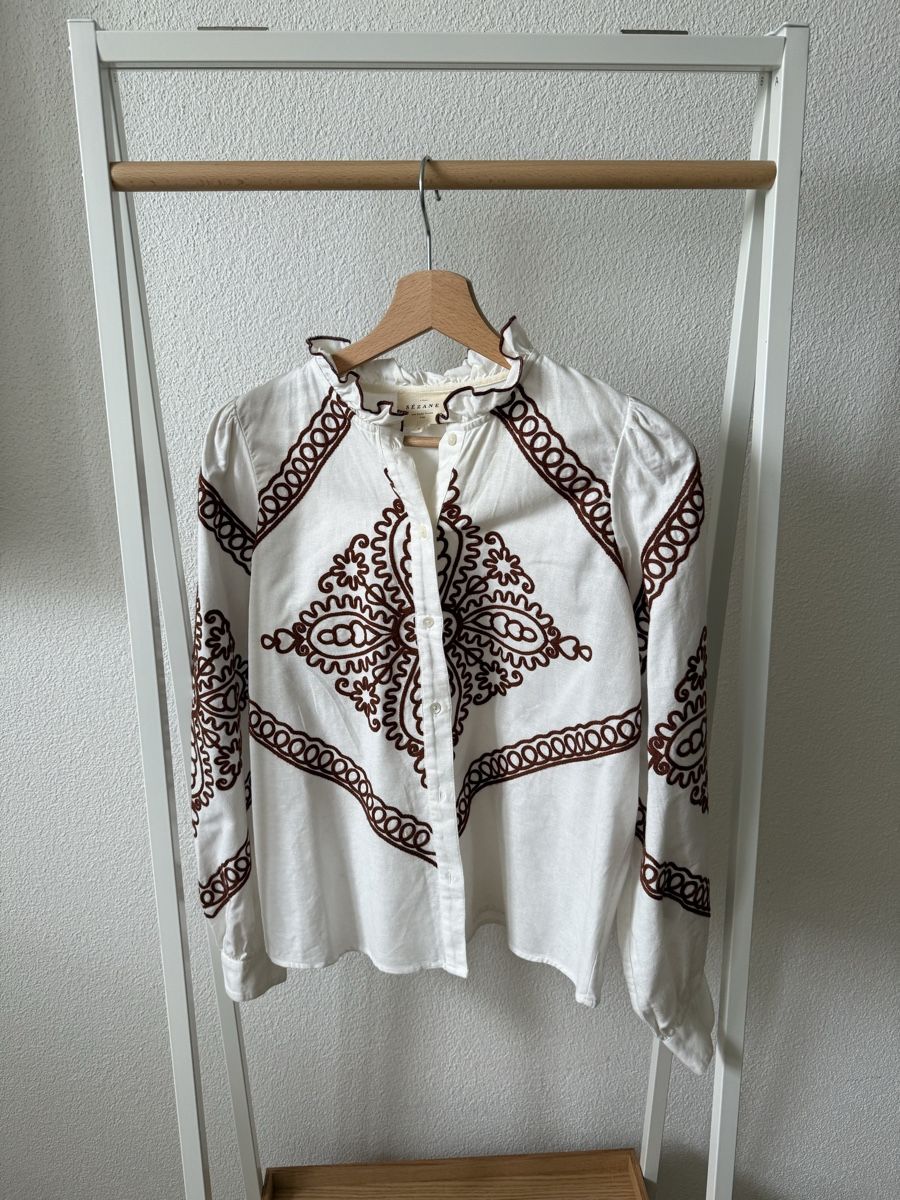 Sezane Camicette: Sézane Megan Shirt Size 34 – Nuovo (secondo la descrizione) da Jona venduto da ZoemesArchive 3