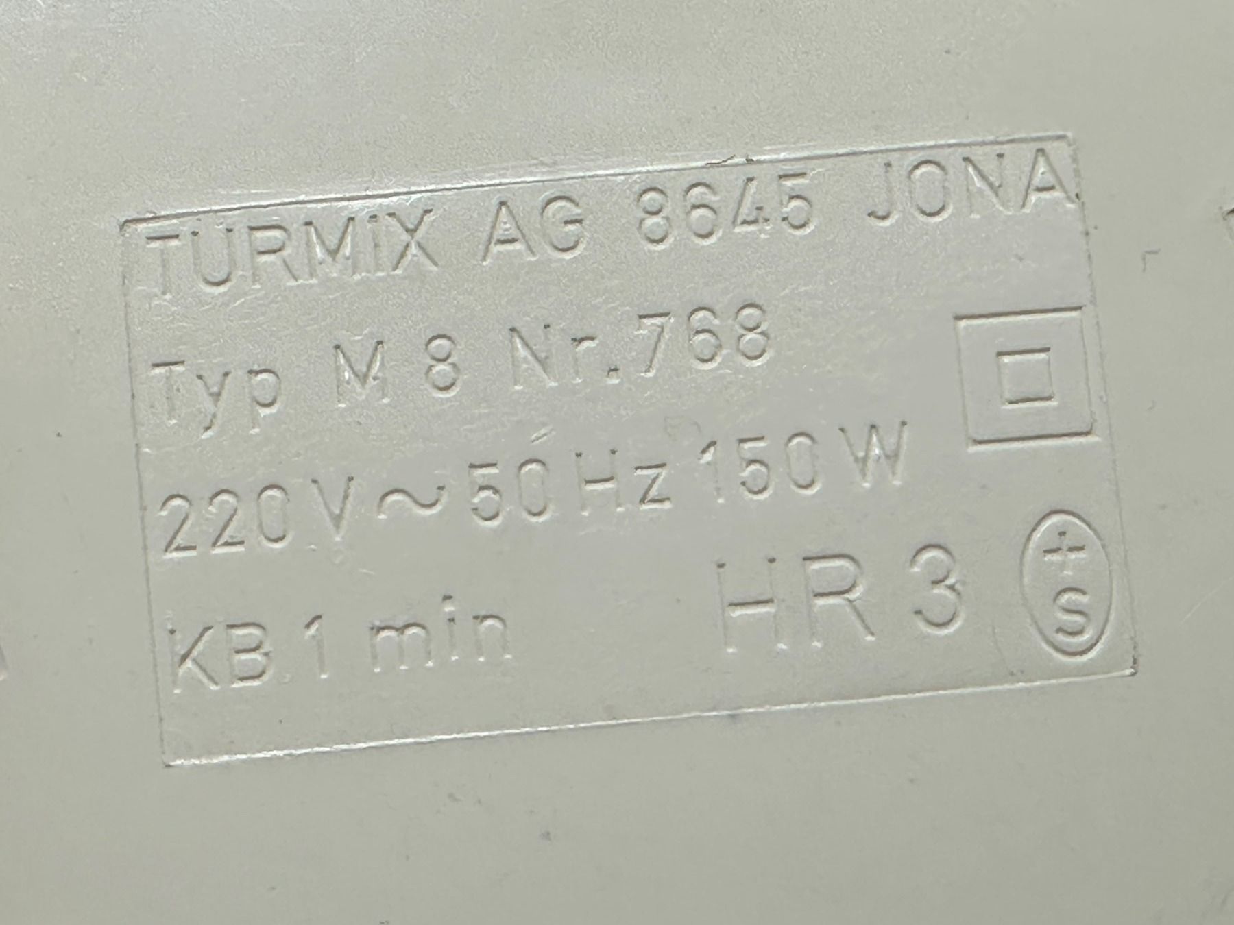 Moulin à café TURMIX AG 8645 JONA Type M8 en bakélite (Gebraucht) in ...
