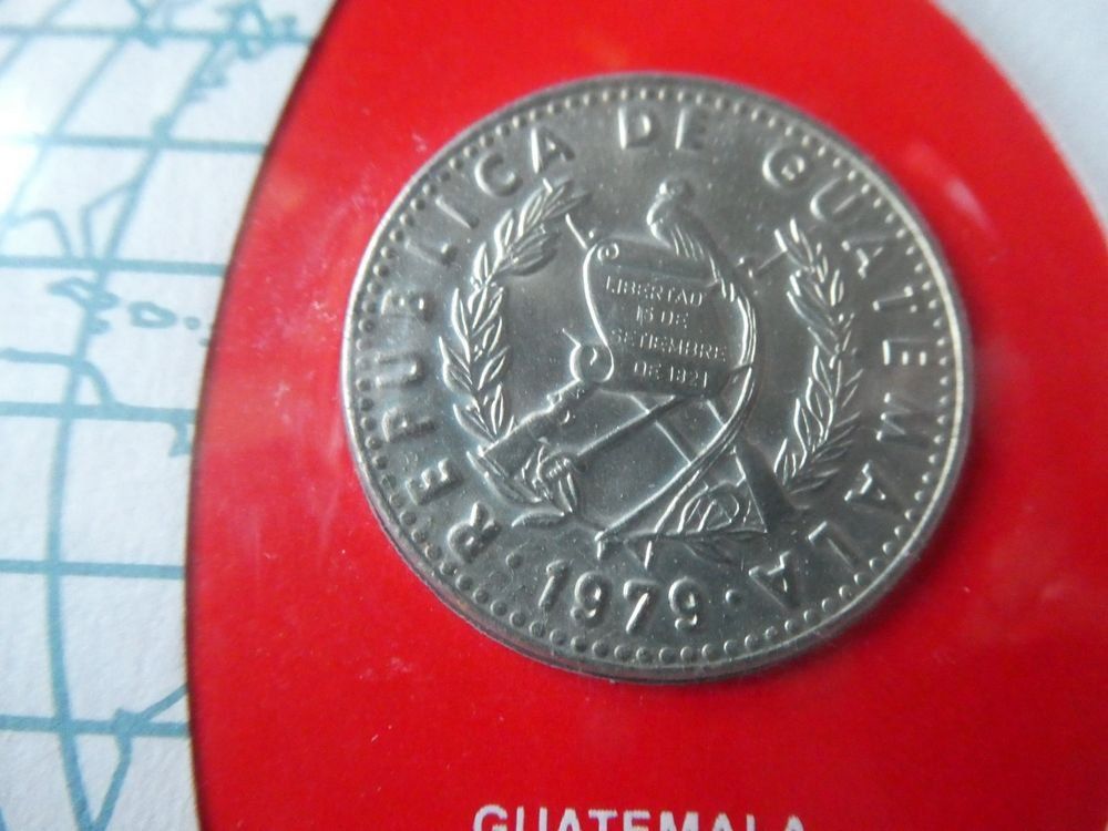 Alle Münzen: Guatemala 1979, Münzbrief mit Zertifikat – Neu (gemäss Beschreibung) aus Wichtrach von LuckyLuke69 2