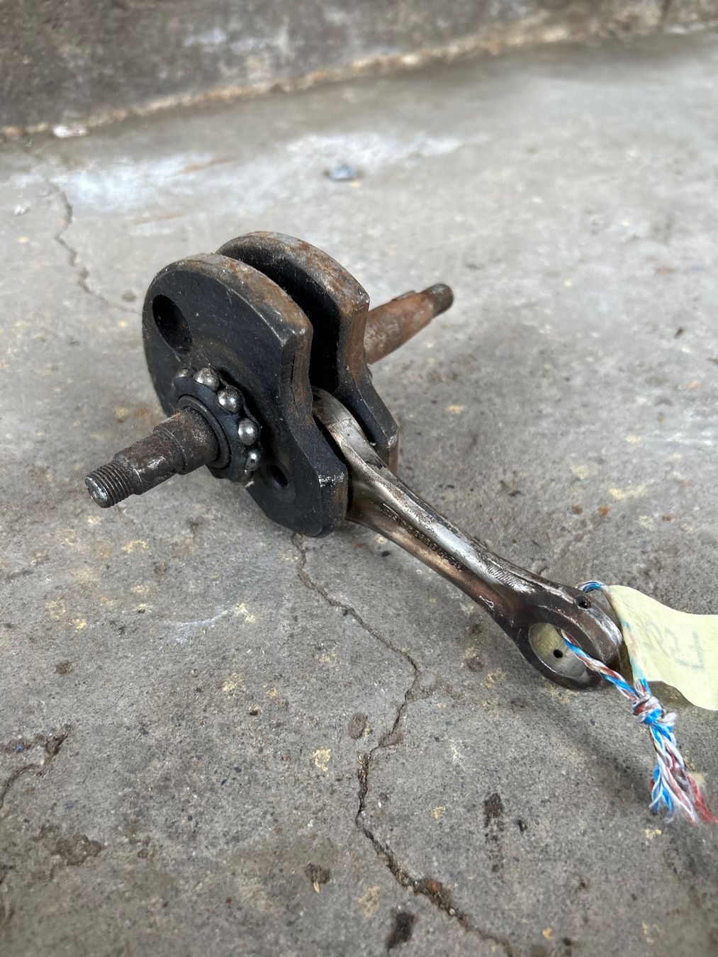 Sachs Parti ricambio per ciclomotori: Sachs Mofa Kurbelwelle – Difettoso da Fahrni b. Thun venduto da berger_tuning34 1