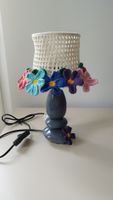 Handmade Floral Crochet Lamp - Unique Home Decor Find-30cm