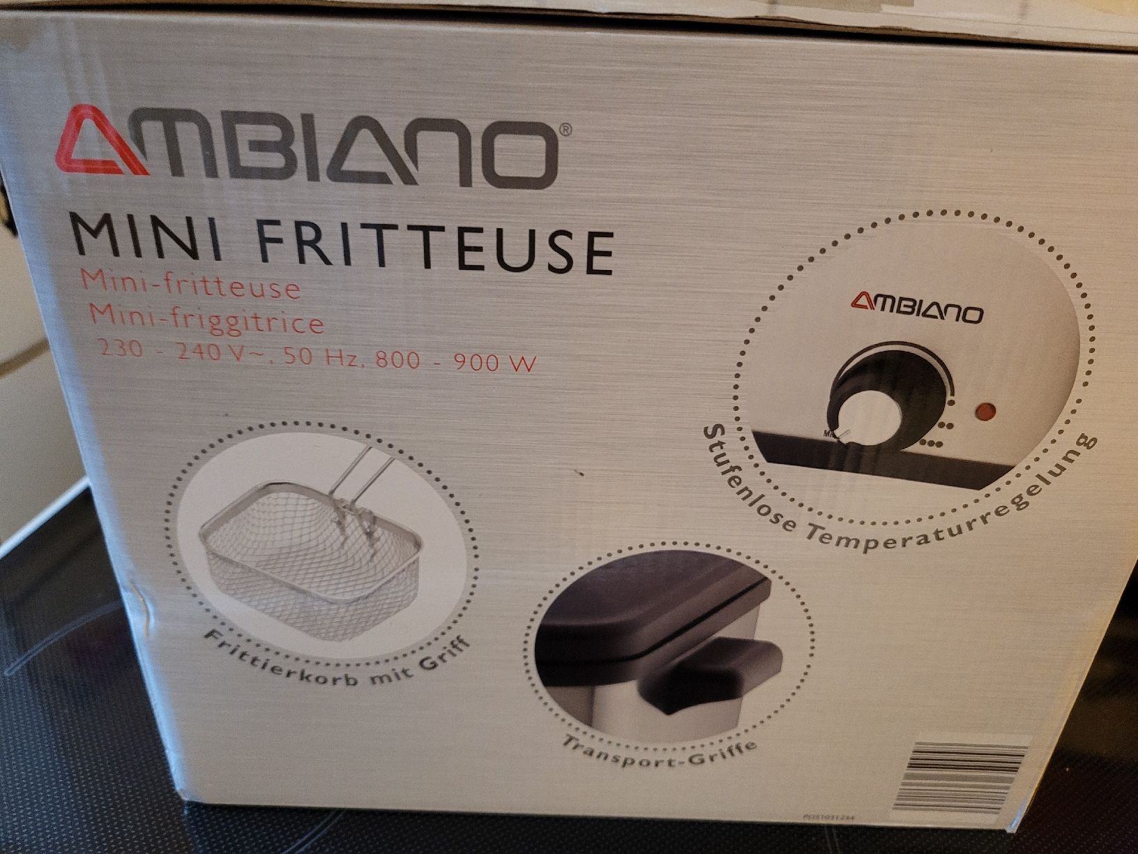 Elettrodomestici da cucina: Fritreuse – Nuovo e nell'imballaggio originale da GLARUS venduto da Glarus4 3