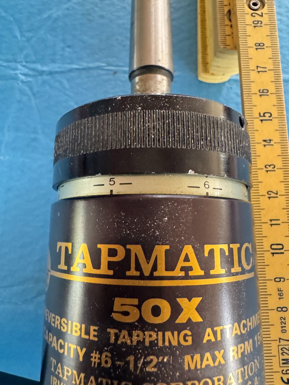 Alle Werkzeuge: TAPMATIC 50X Reversible Tapping Attachment guter Zustand – Gebraucht aus Magden von Fmtech