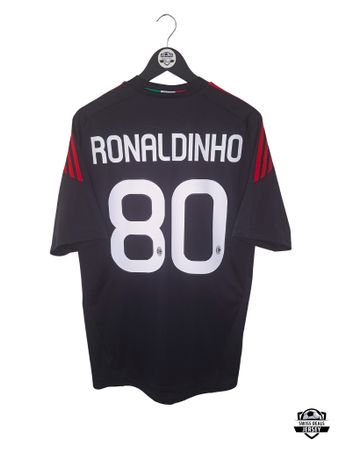 RONALDINHO #80 Original AC Milan 2010-11 Third Trikot
