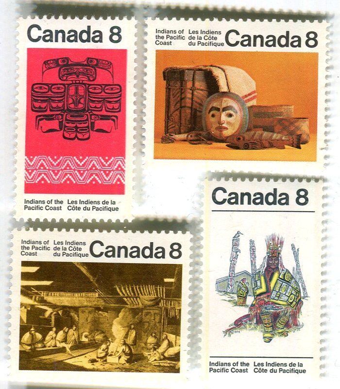 Tutti i francobolli: Briefmarken "Indianer". Kanada. – Nuovo e nell'imballaggio originale da Basel venduto da Butsch5