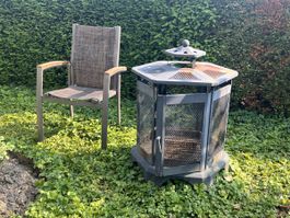 Gartenkamin / Feuerkorb – elegant und praktisch