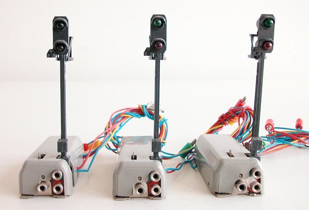 5 Stück Modellbahn-Lichter H0 - LED Beleuchtung Für Eisenbahnanlagen