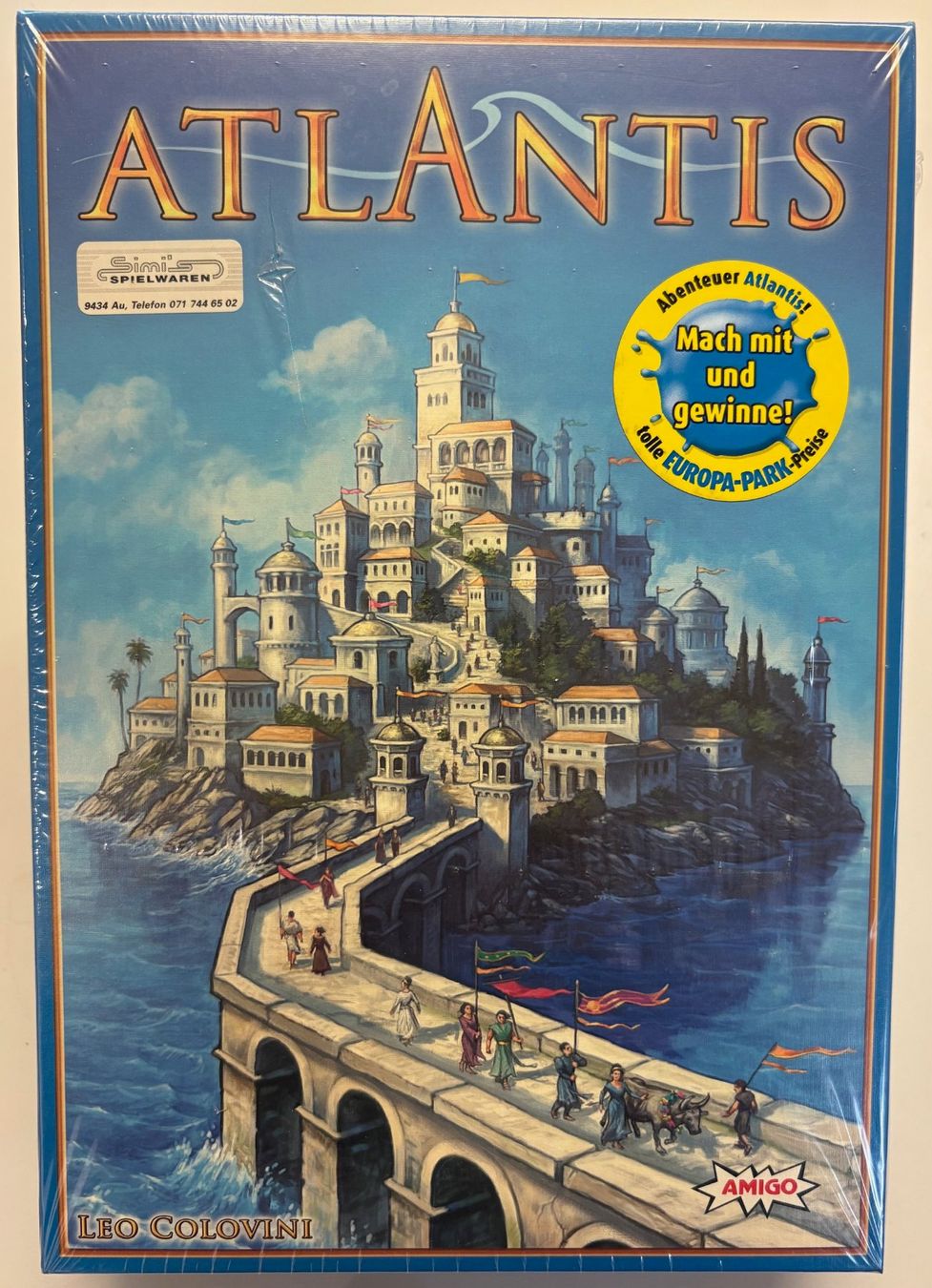 Giochi: Leo Colovini / Gesellschaftsspiel / ATLANTIS – Usato da Eggersriet venduto da uncletoni