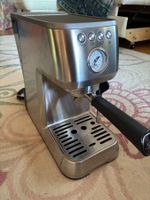 Kaffeemaschine silber Marke Solis Barista Perfetta