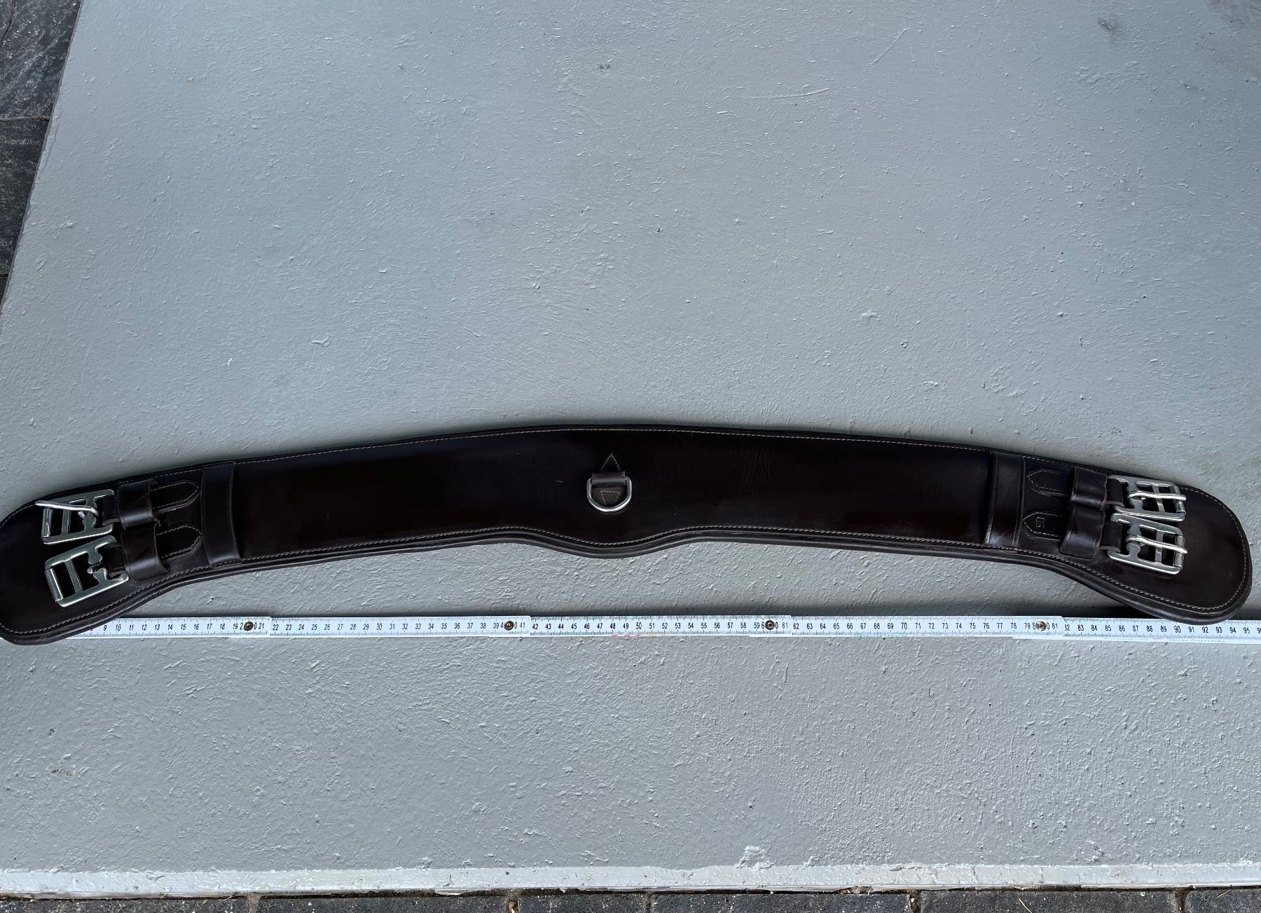 Selles, accessoires: Mondgurt aus Leder - Kurzgurt, 85cm – D'occasion à Reitnau par Ch1wegbe