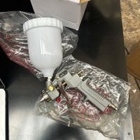 6 Güde Lackierpistolen mit 1.5 mm Düsen und Becher