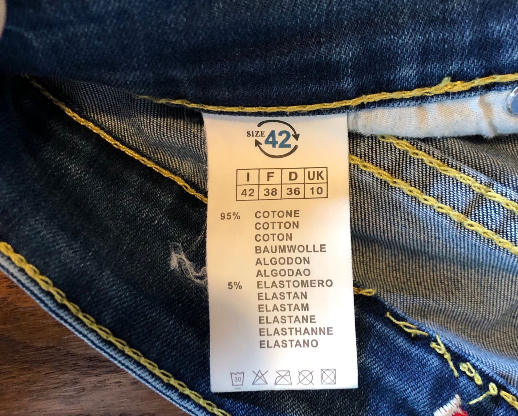 Jeans: Jeanshose, Gr. 36 – Gebraucht aus Kriessern von c_n1 2