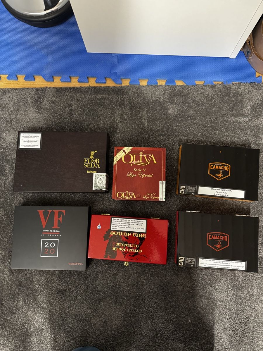 Zigarren: 6 Premium Leere Cigar Kiste – Gebraucht aus Seuzach von Wolf936 1