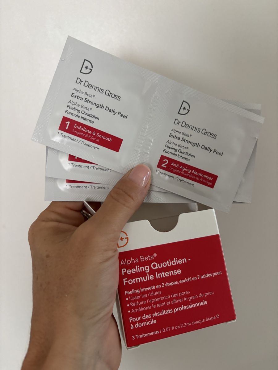 Sephora Cura del viso: Dr. Dennis Gross Peeling Alpha Beta Extra Strength 3 Stk – Nuovo e nell'imballaggio originale da Zürich venduto da deruja